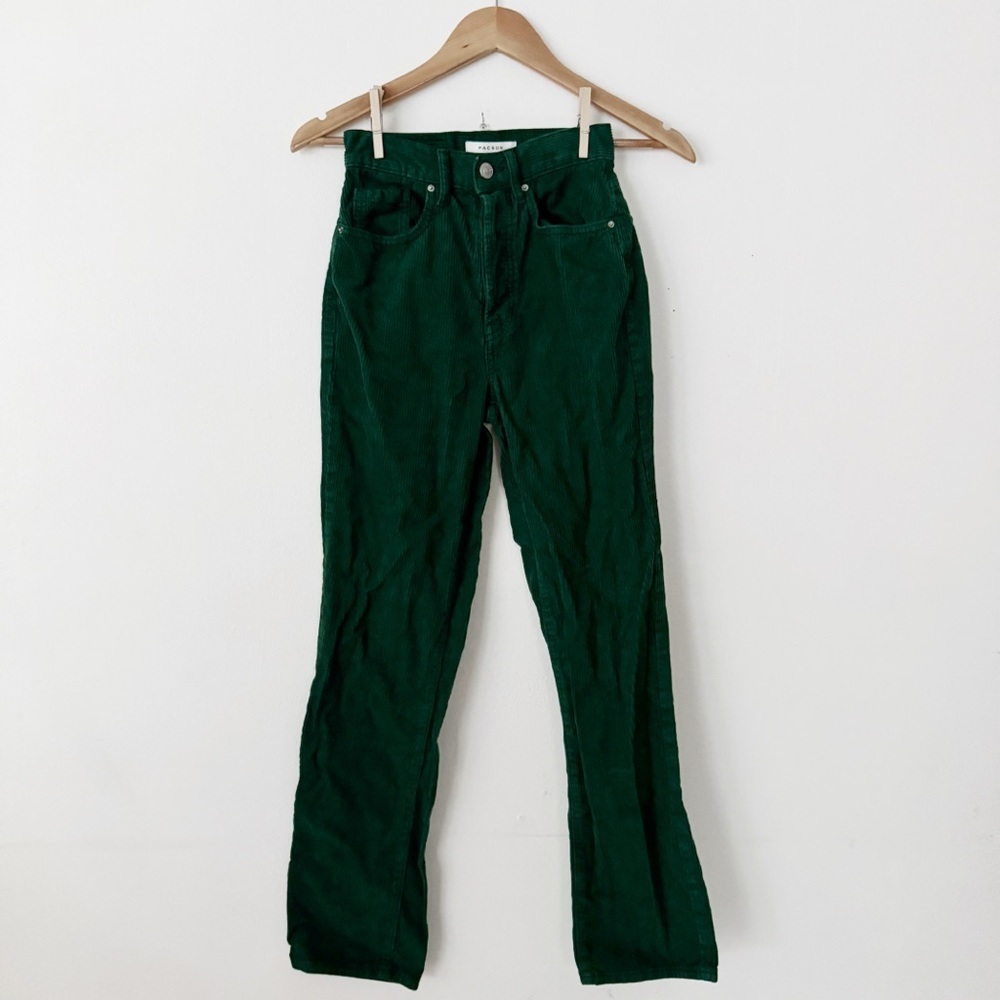 Green corduroy Pacsun pants 23 - Picture 2 of 5